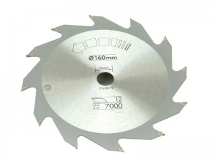 Circular Saw Blade 160 x 16mm x 12T Fast Rip
